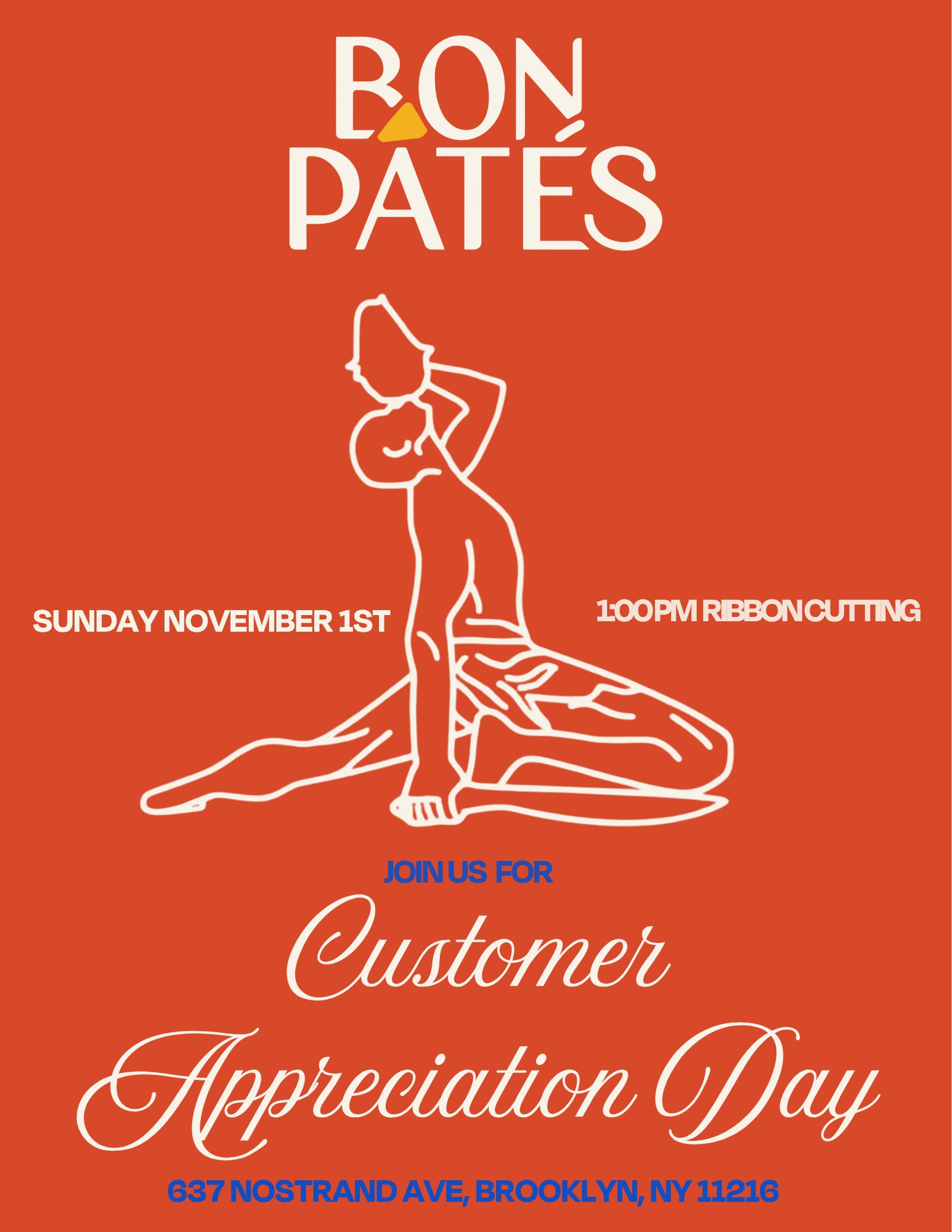 Bon Pâtés Ribbon Cutting & Customer Appreciation Day