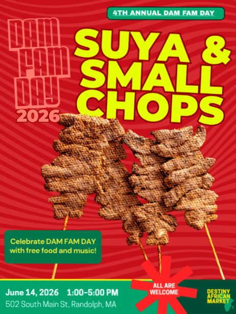 4th Annual DAM FAM DAY: Suya & Small Chops
