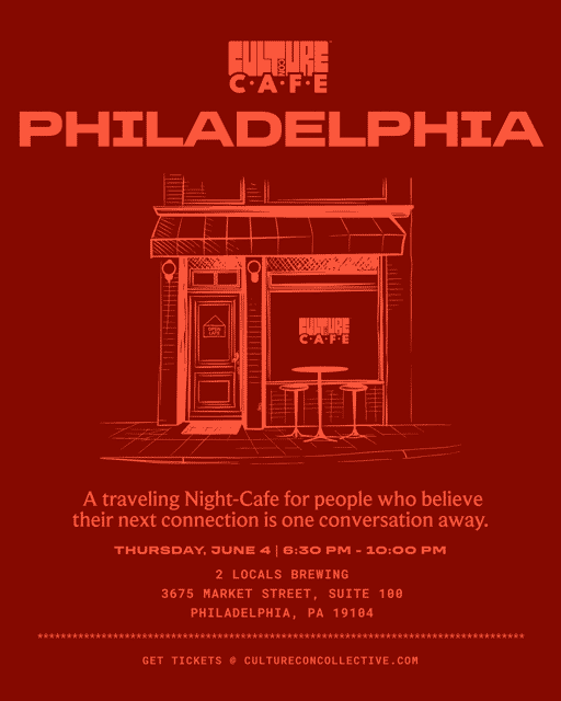 CultureCon Cafe @ Philly
