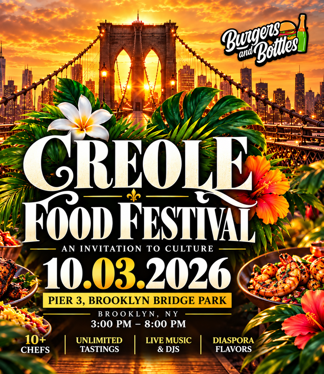 15% off Creole Food Festival