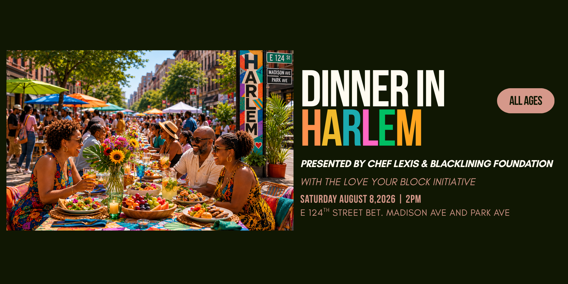 Dinner in Harlem: A Community Block Dinner